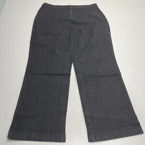 DENIM & COMPANY Women’s 18 Tall Black Jeans